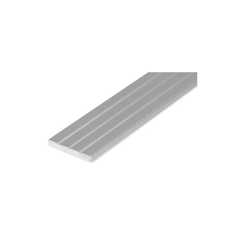 Integral Profile Aluminium Flat Plate Heat Sink 1M For Strips