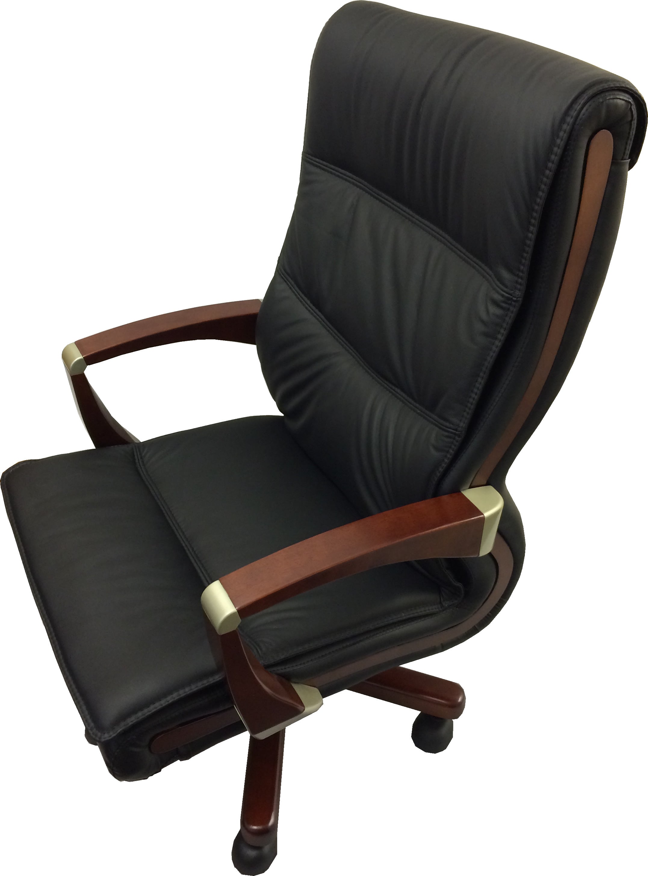 Suppliers Of Senato Executive Black Leather Office Chair - 9102 UK