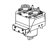 Driven slotting head 50mm stroke