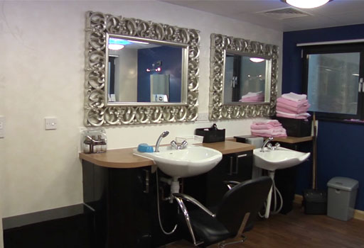 Nursing Home Hair Dressing Salon Facility