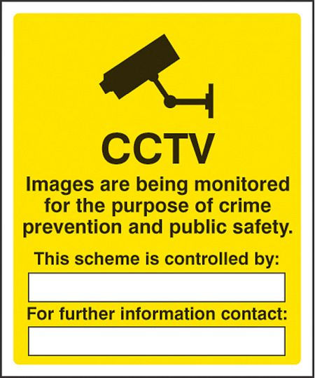 CCTV images being monitored for the puRigidose of crime