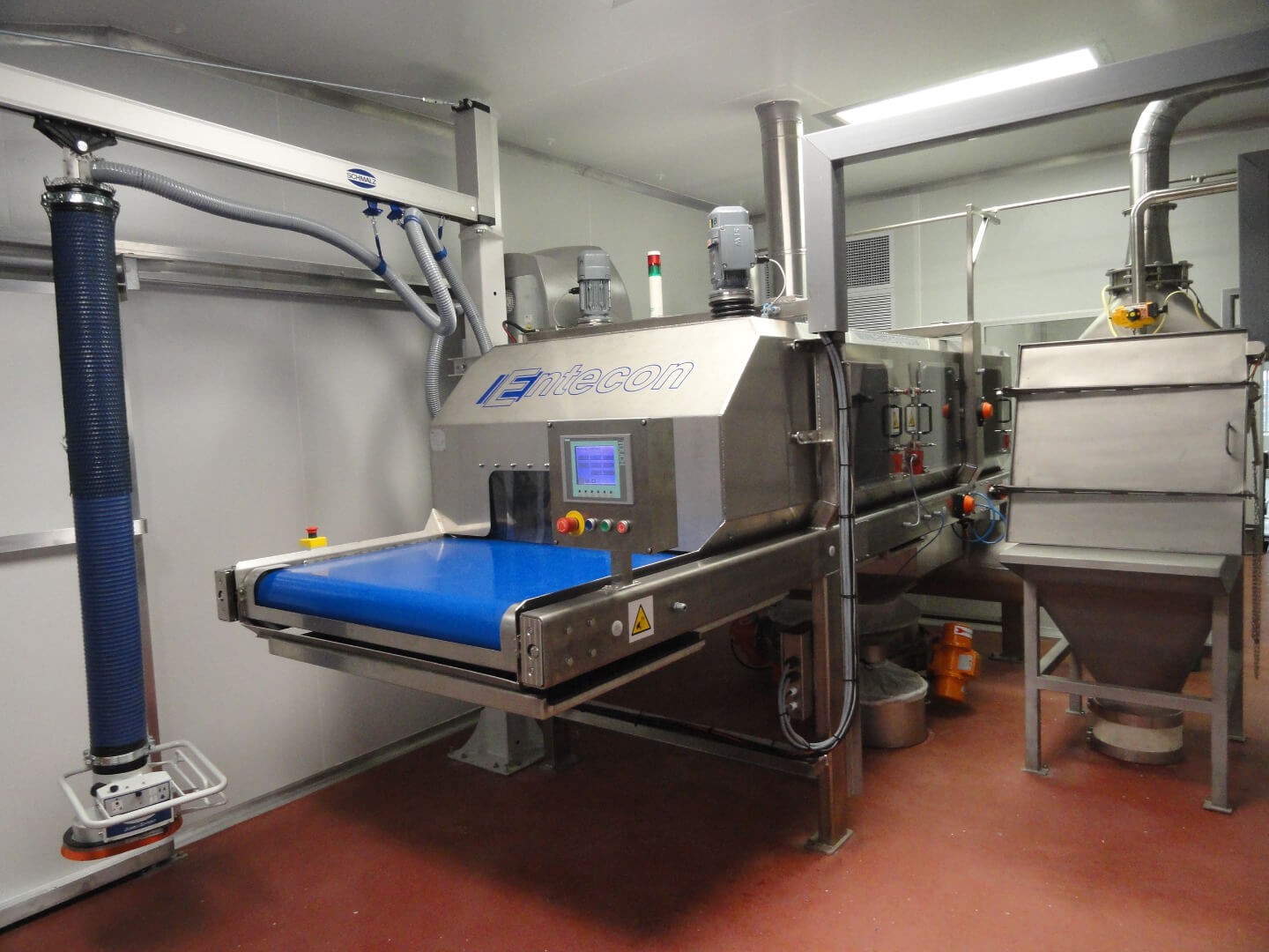 Industrial Sack Opening Machine For Food Manufacturing