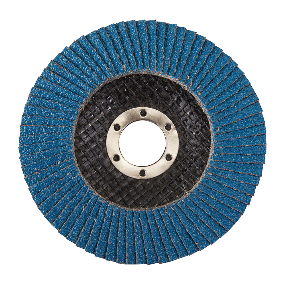 Silverline 633890 Zirconium Flap Disc 115mm 40 Grit