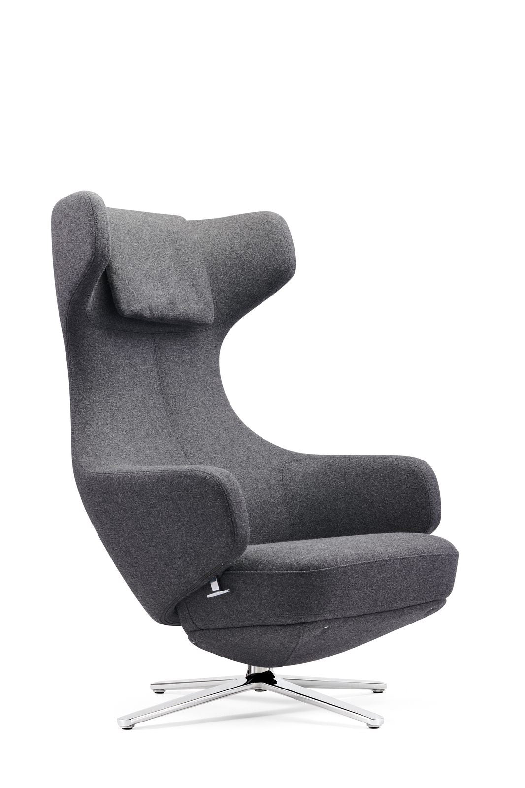 Specialising In Sofia High Back Contemporary Executive Charcoal Cashmere Chair North Yourkshire