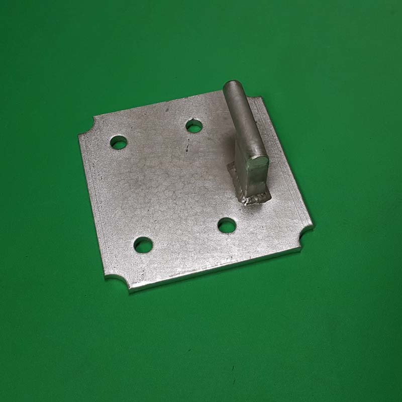 Off&#45;Set Right Hand Wall Plate Hinge Galvanised