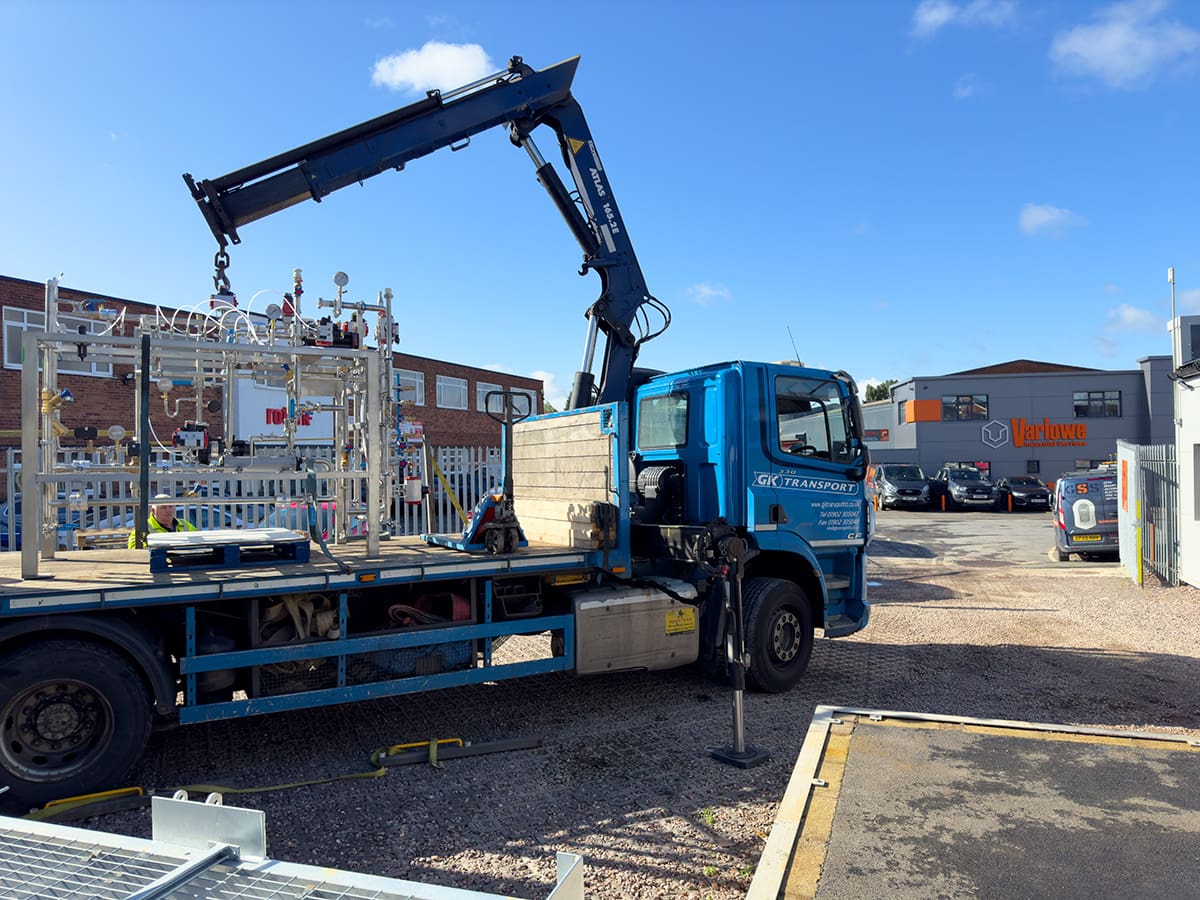 Pipework Installation For Pipeline