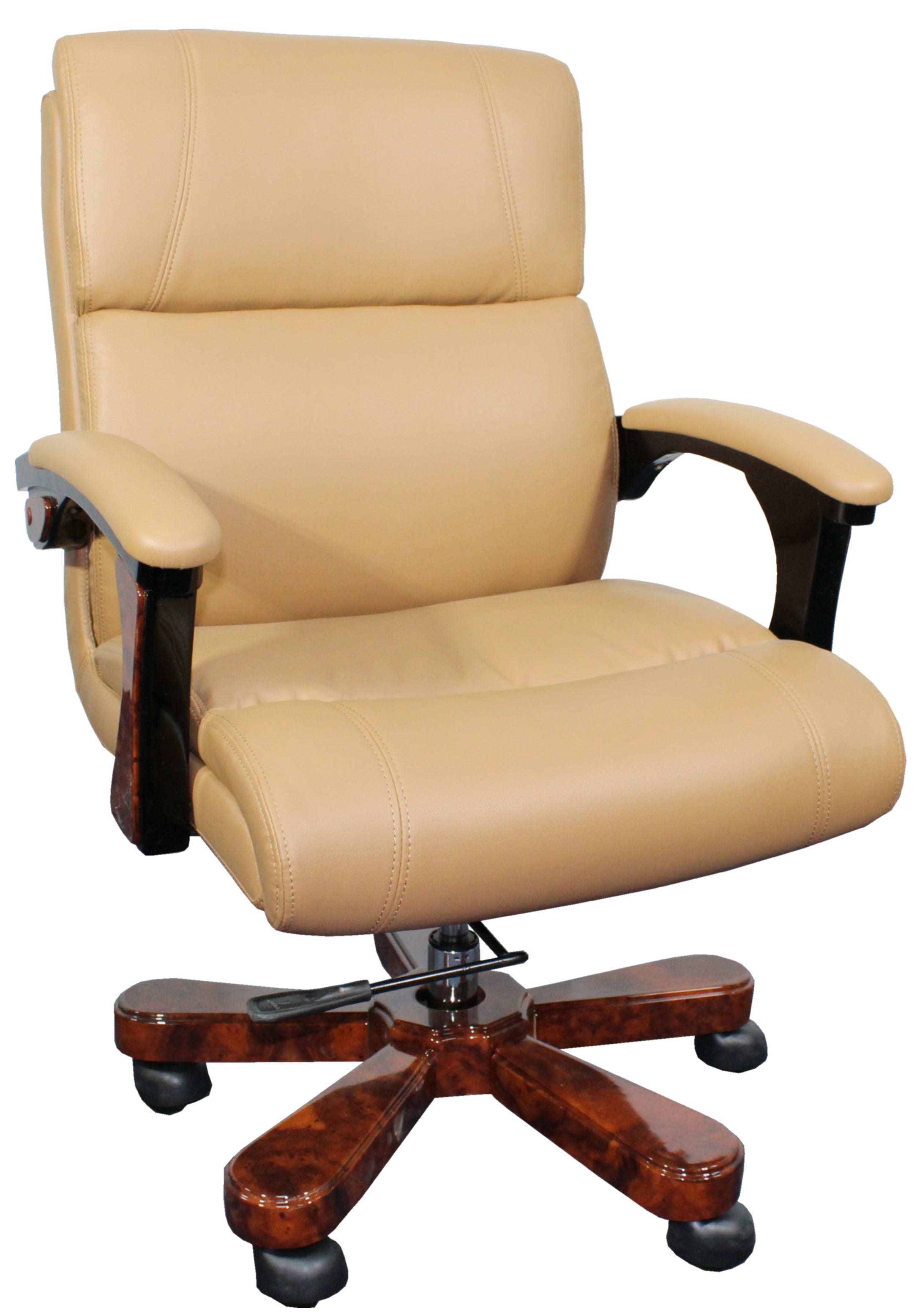 Providers Of Luxury Executive Style Office Chair in Beige Leather - B018 North Yorkshire