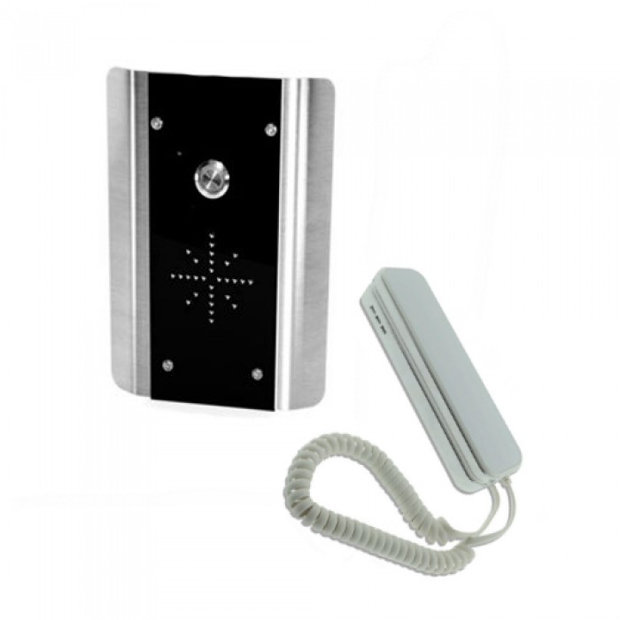 AES Slim Wired Intercom &#40;White Handset&#41;