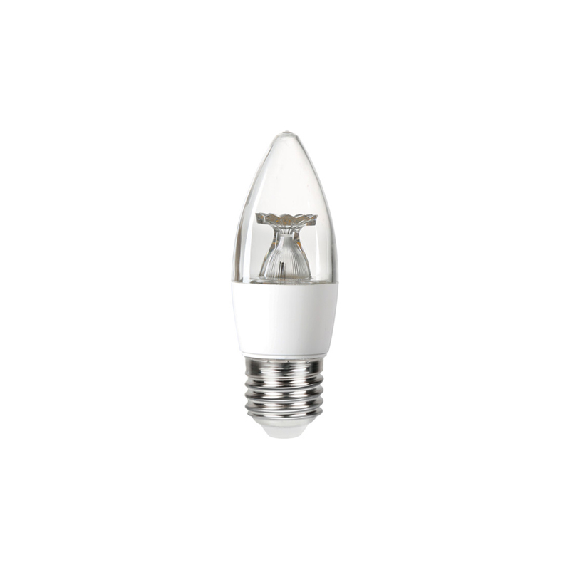 Integral E27 Non-Dimmable Clear Candle LED Lamp 4.9W = 40W