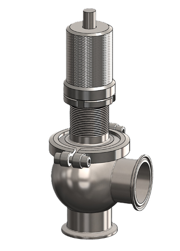 Food Grade Suppliers of Pressure Relief Valve, Clamp Ended for Process Systems