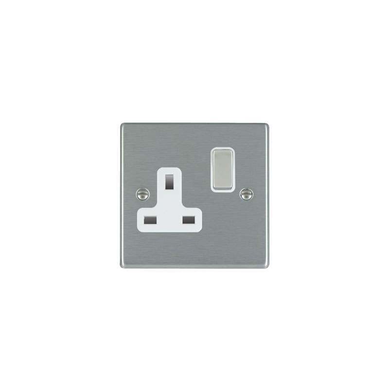 Hamilton Hartland 1 Gang 13A DP Switched Socket SS/WH