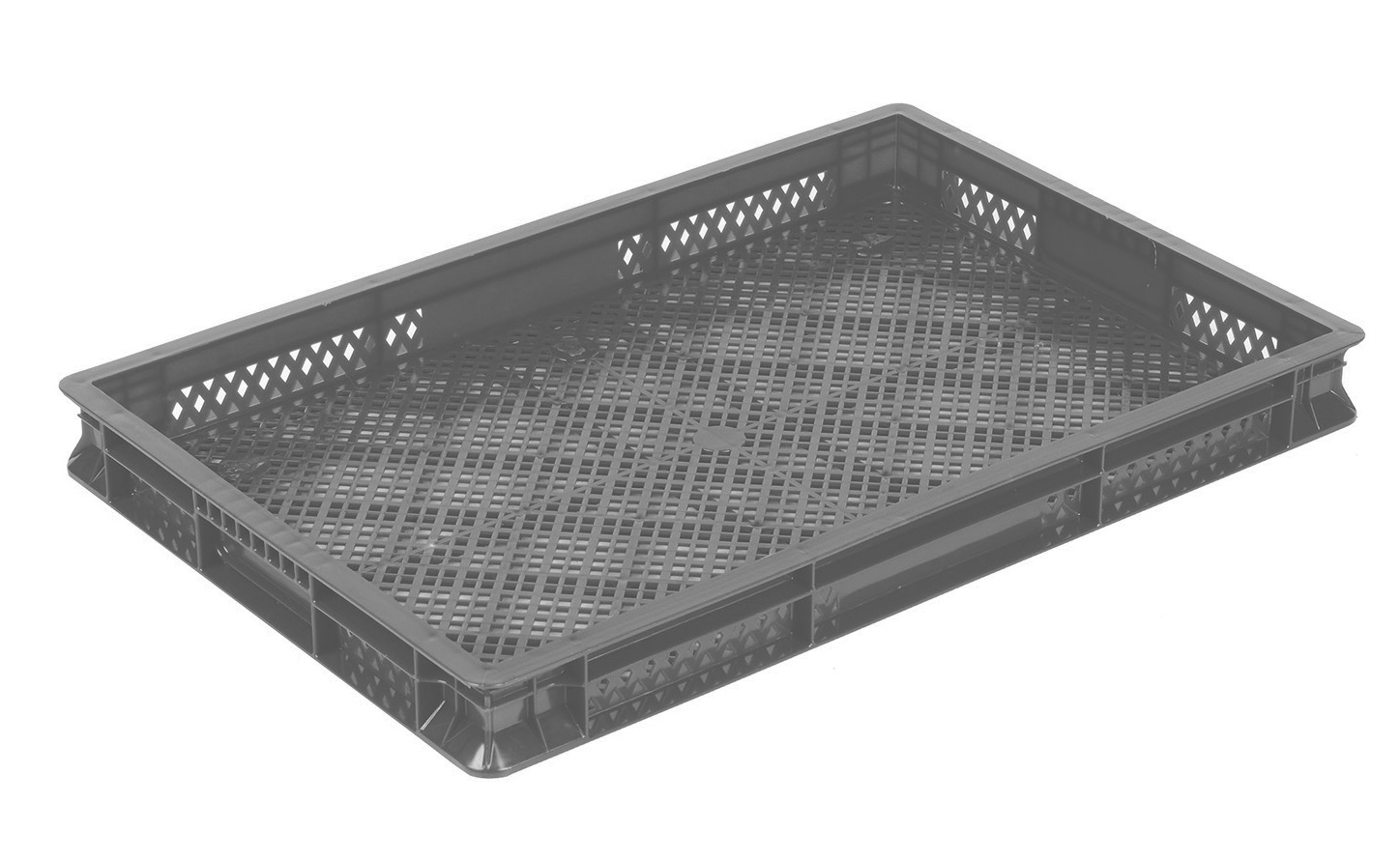 10 Litre Shallow Perforated Euro Plastic Stacking Container