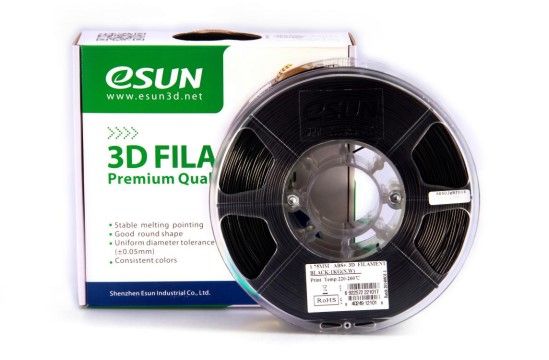 eSUN ABS MAX Black 1.75mm 3D Printing filament 1Kg