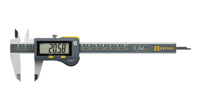 Suppliers Of Sylvac S_Cal EVO Bluetooth Caliper For Education Sector
