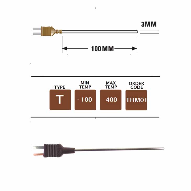 UK Providers Of THM01 - T Type Plug Mounted General Purpose (MI) Probe