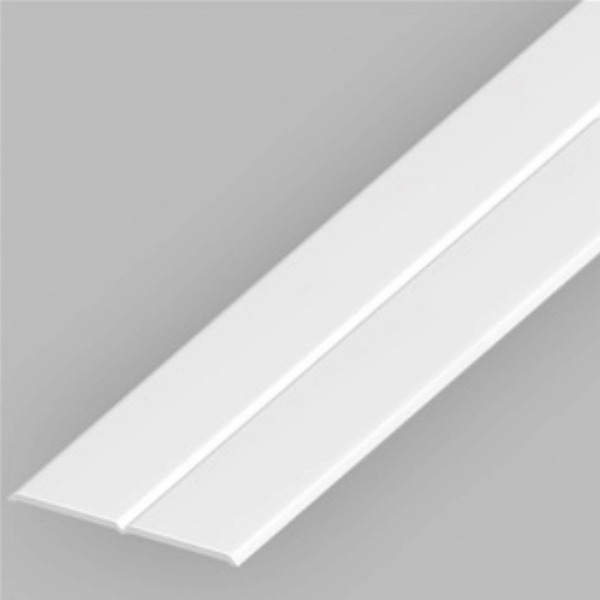 White PVC 25mm x 25mm Flexi Angle