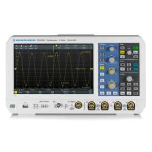 Rohde & Schwarz RTA4K-34M Digital Oscilloscope Package, 4 CH, Opt RTA-B243 350 MHz, RTA-B1 MSO, RTA4000 Series