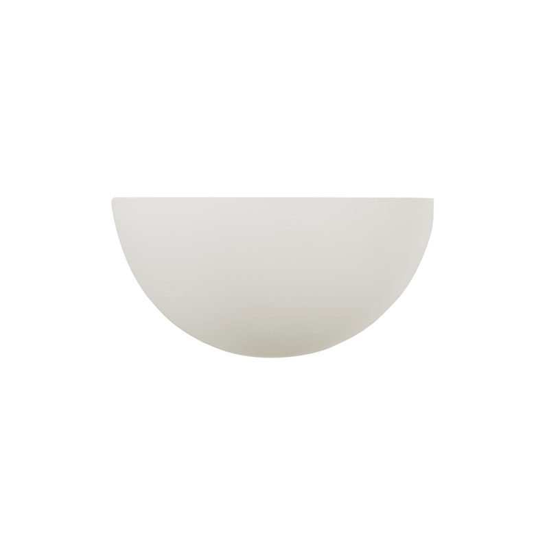 Forum Mao Plaster Wall Quarter Uplighter E14 White