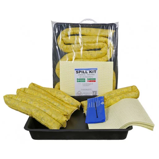 40 Litre Chemical Spill Kit with Flexi-Tray