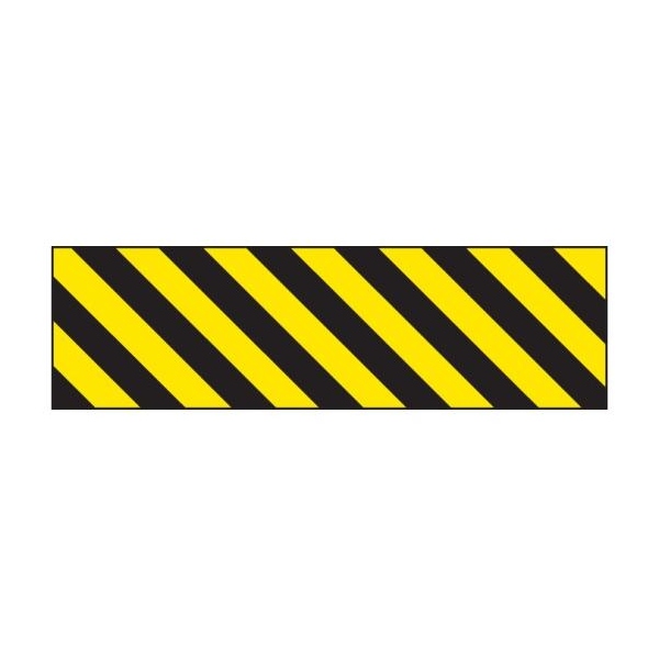 Hazard Marker (Right Hand) - Reflective Aluminium