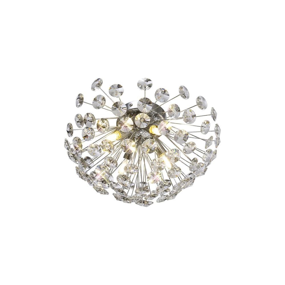 Luxuria Paramount Wall / Ceiling Light G9 Polished Chrome / Crystal