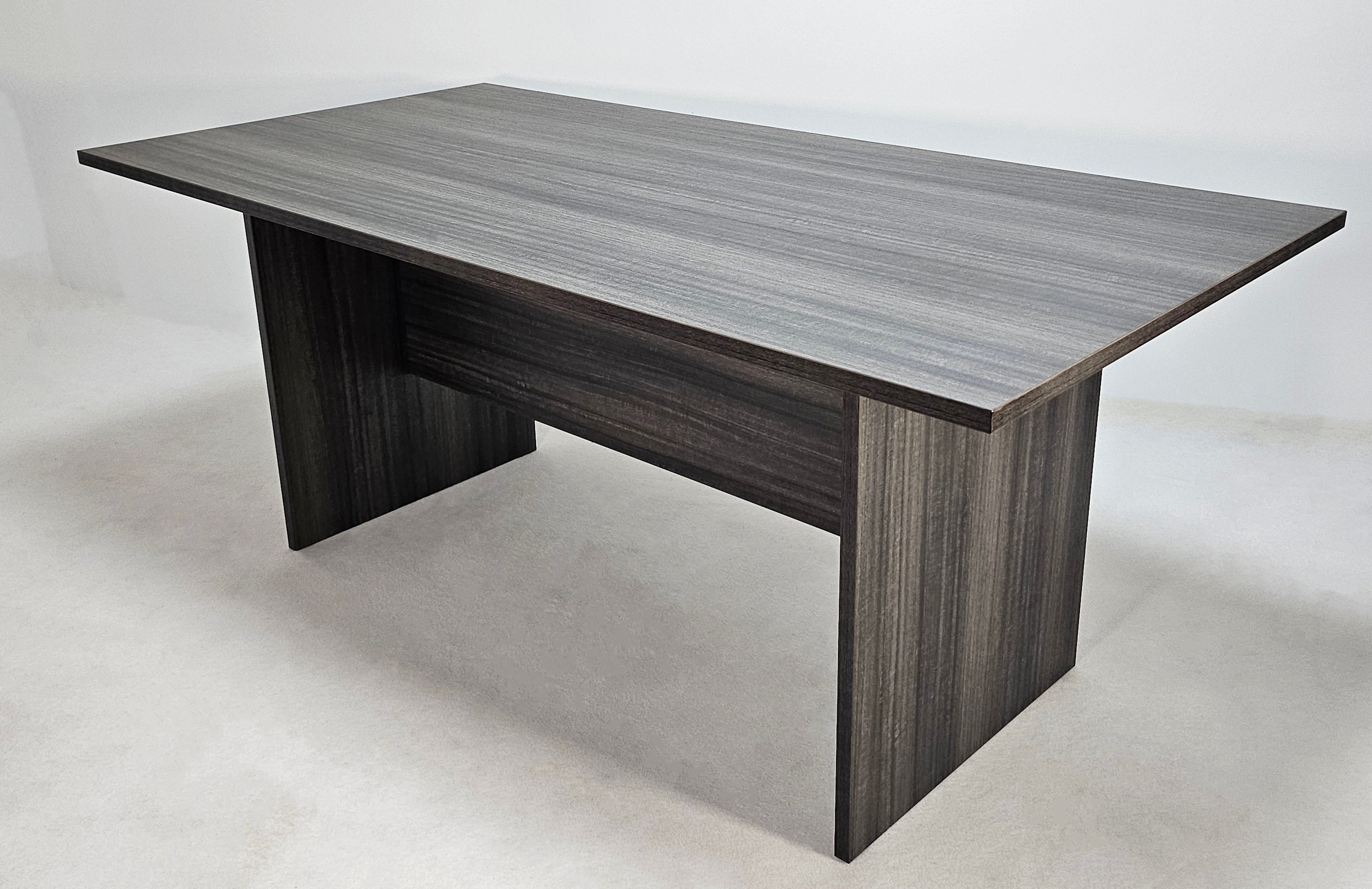 Modern Grey Oak Rectangle Meeting Room Table - 1500mm, 1800mm - CF-1L North Yourkshire