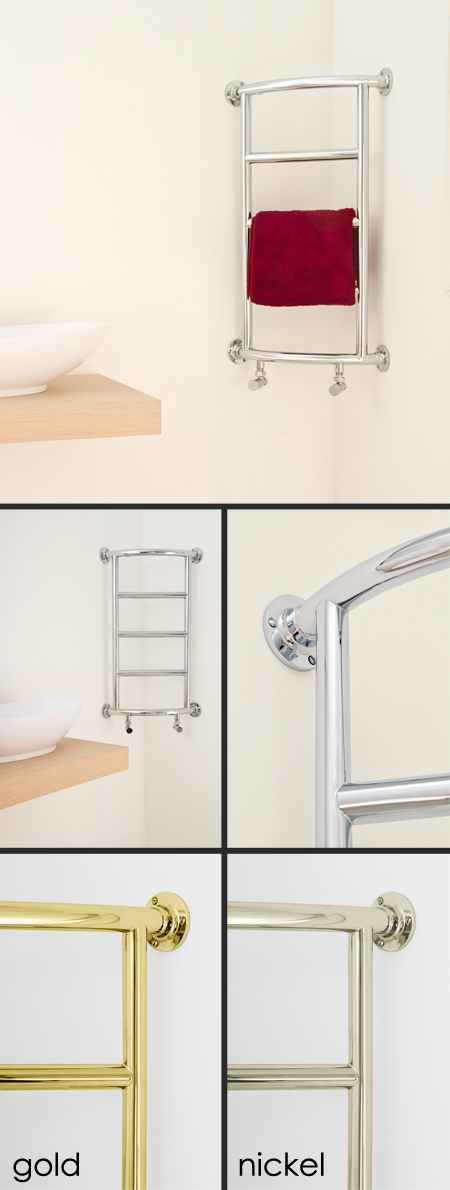 Corner Wall Mounted Towel Warmer (57R)