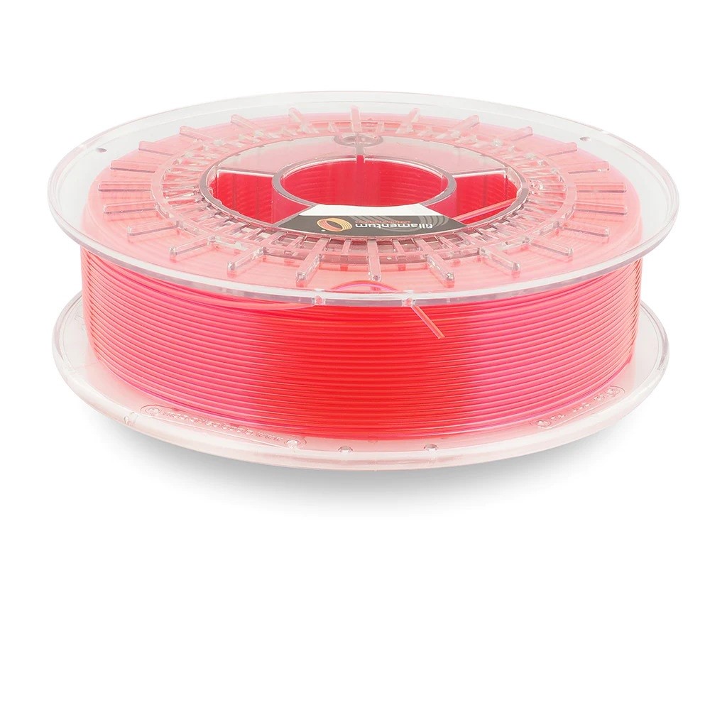 Fillamentum CPE HG100 Neon Pink Transparent co-polyester 1.75mm 3D Printer Filament