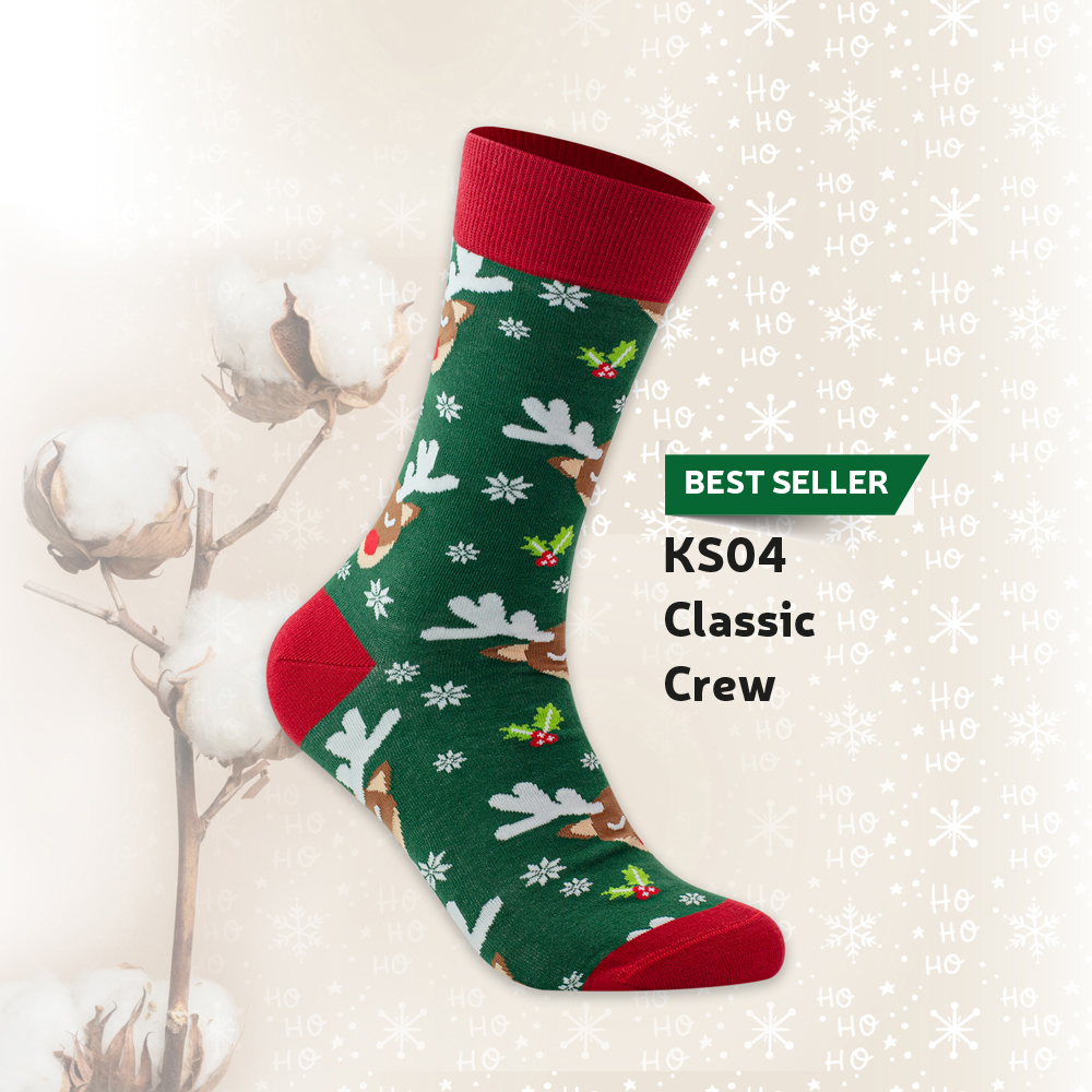 Sustainably Made Christmas socks