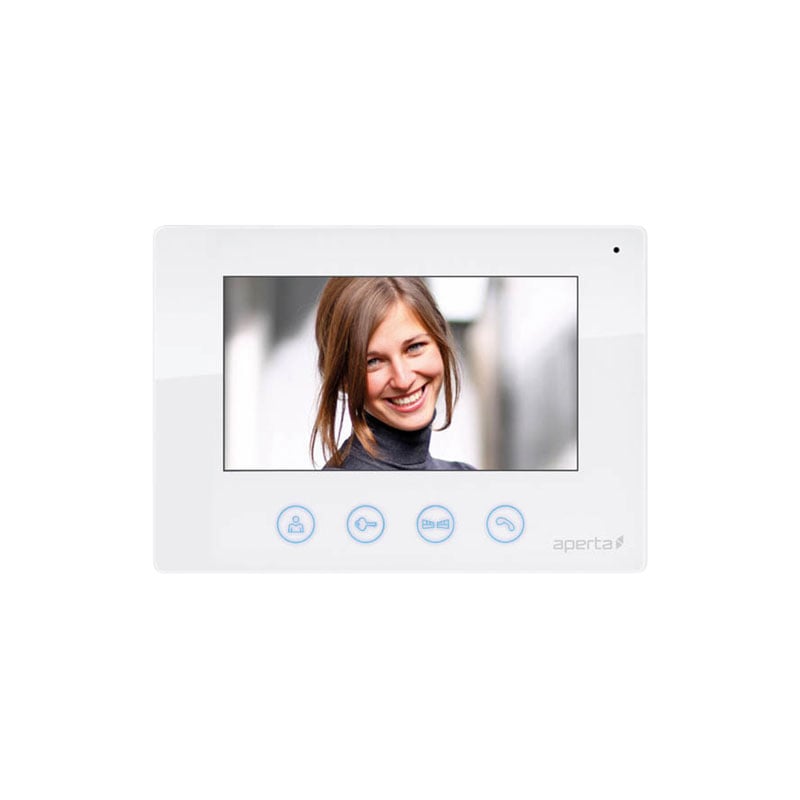 ESP Colour Video Door Entry White Monitor