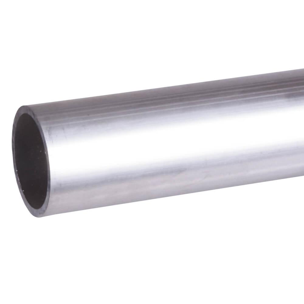 Aluminium Tube - Mill Finish 42.4mm Dia - T 3mm 150mm sample 