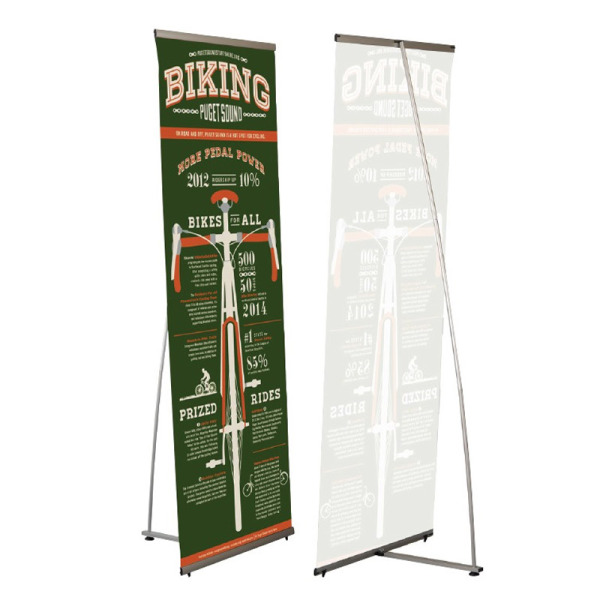 Economy Tensioned Banner Stand - 600/800/1000mm Wide