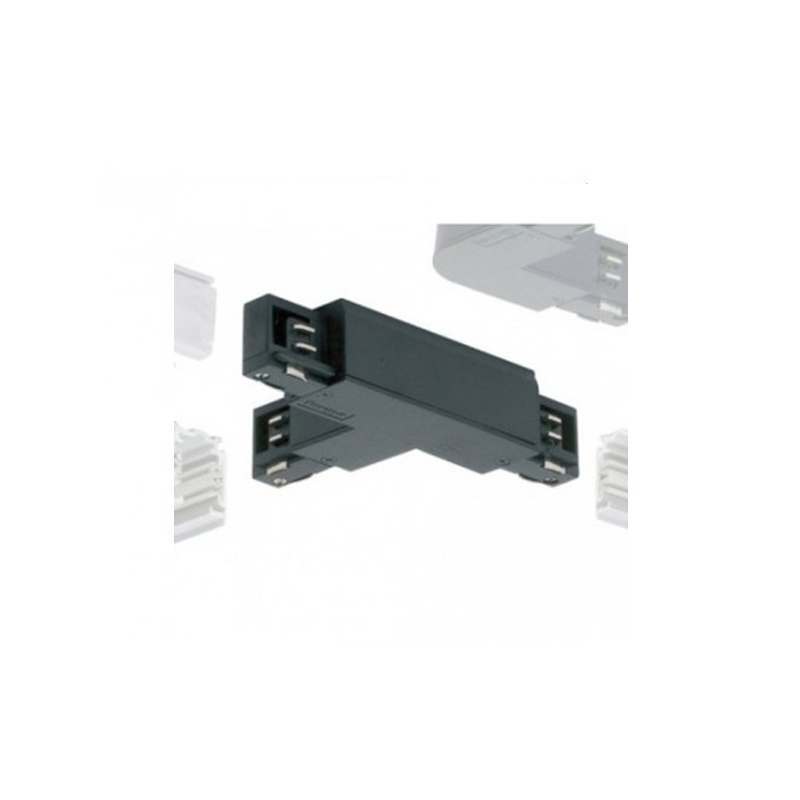 JCC Mainline 3 Circuit Track 'T' Connector Left Sided Earth White
