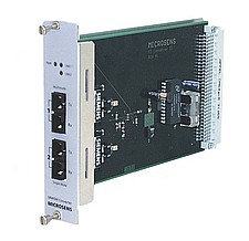 Transparent Gigabit Media Converter Rack Module