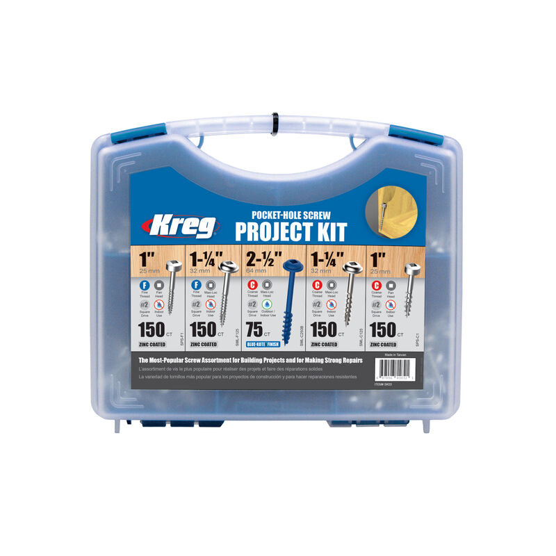 KREG® Pocket-Hole Screw Project Kit - SK03