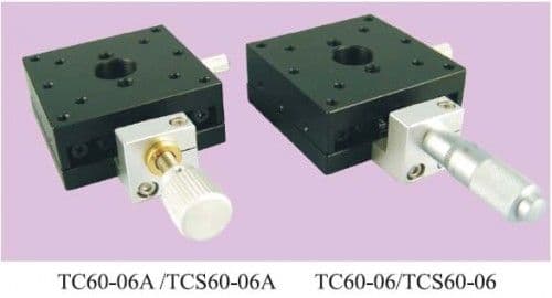 Crossed-Roller bearing translation stage - TC60-06A