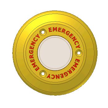L062 - EMERGENCY BUTTON EXTERIOR COVER