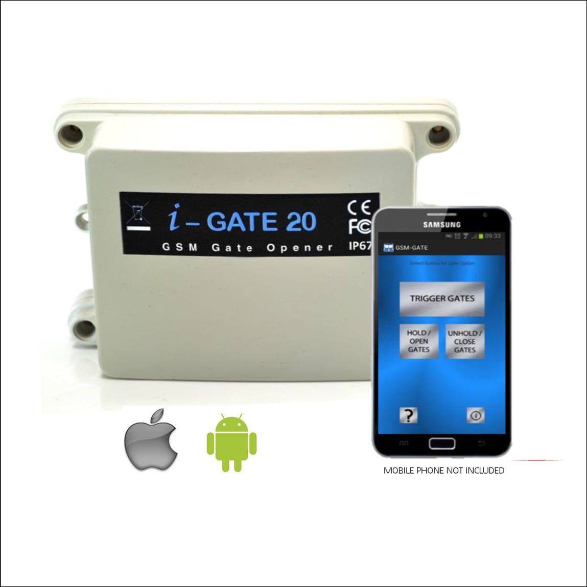 AES GSM&#45;Gate Opener I Gate 20