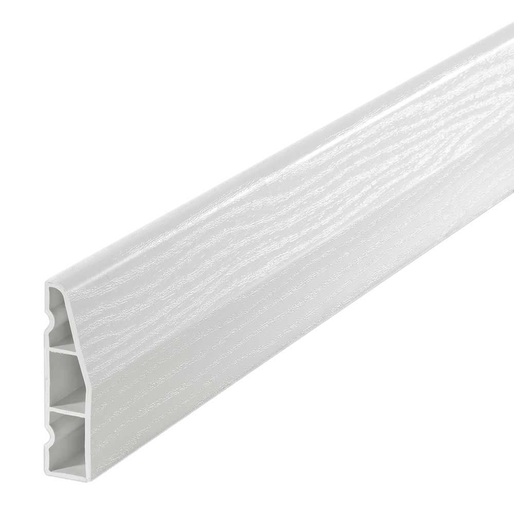 White Satin Chamfered Door Architrave 60mm