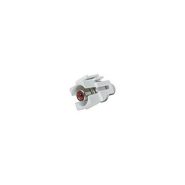 White RCA Keystone Insert