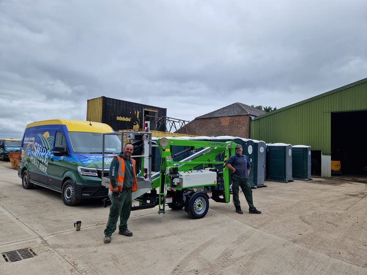 New Nifty Lift 120t Electric and Petrol from Shire Toilet Hire Ltd