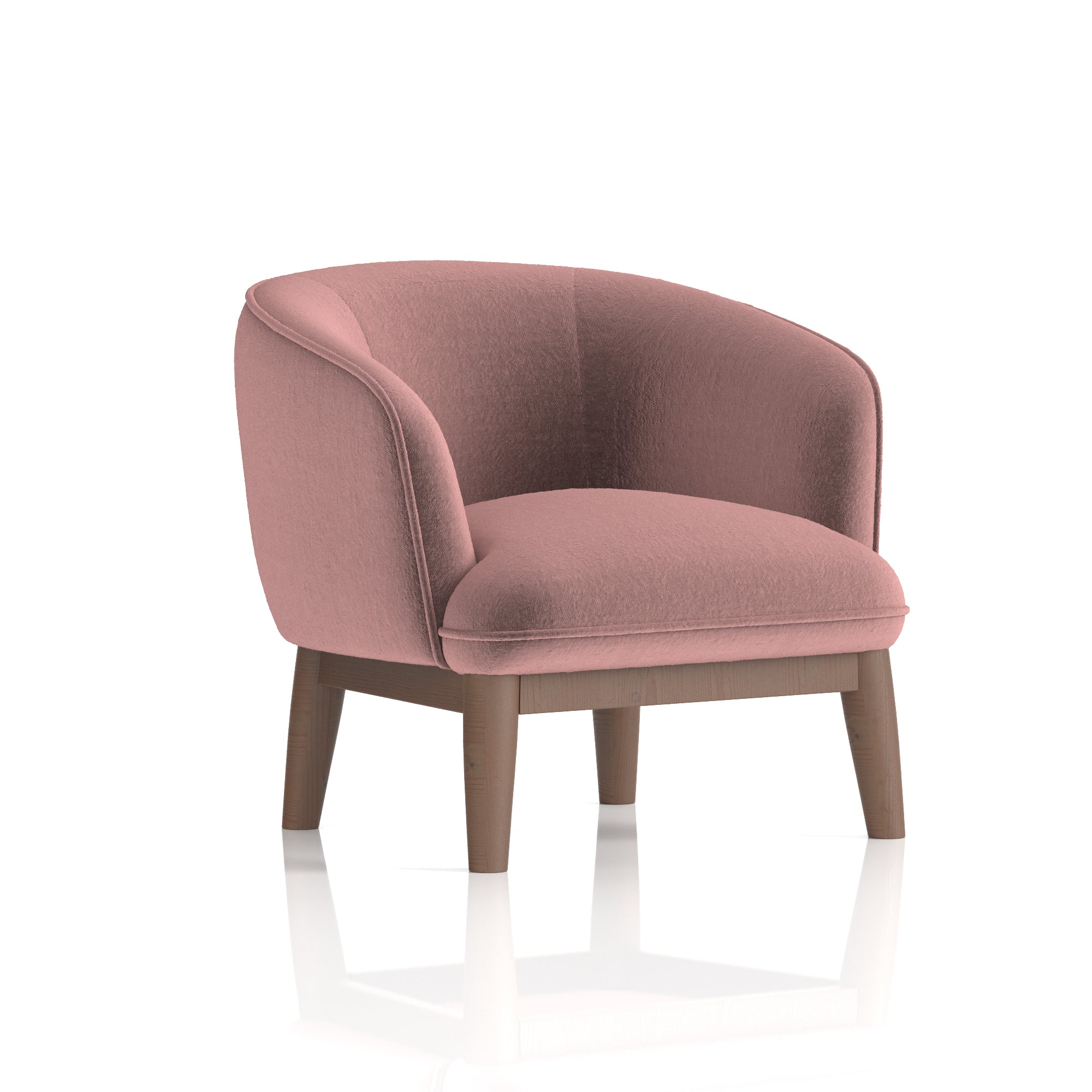Suppliers Of Lulu Pink Fabric Accent Reception Home Tub Chair North Yourkshire