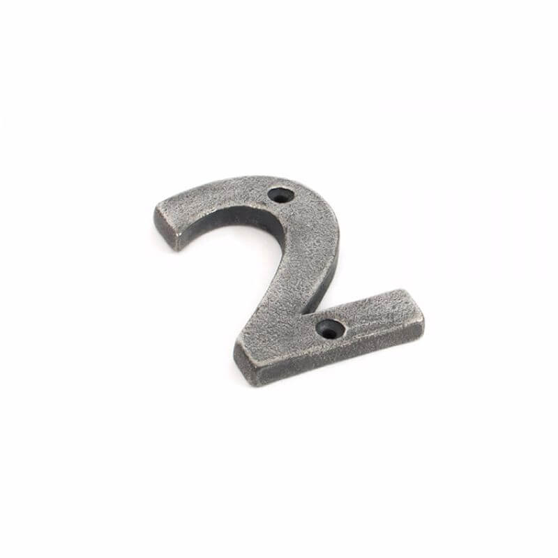 Anvil 83732 Antique Pewter Numeral 2