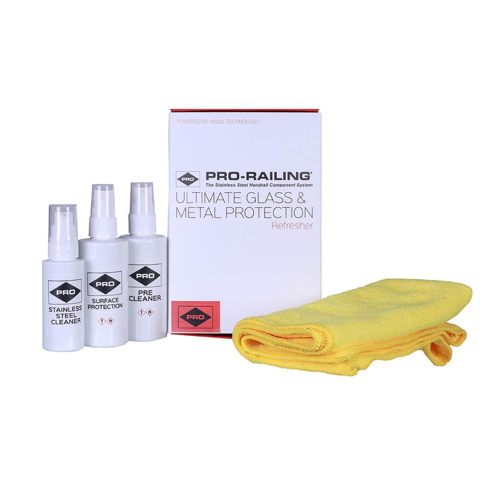 Pro-Railing Protect Clean and ProtectRefresher Kit (Liquid Glass)