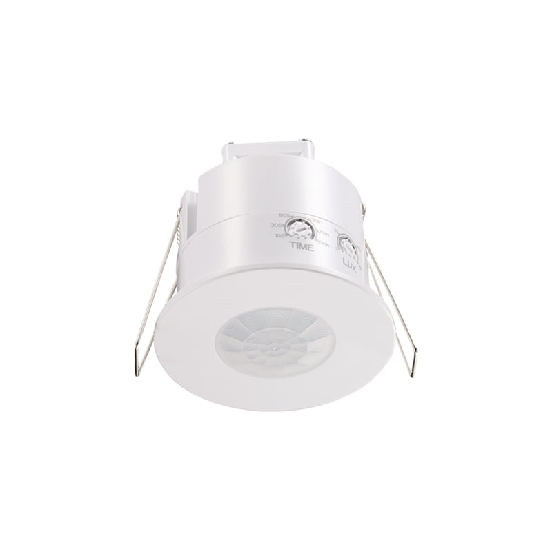 Ovia Recessed 360 Degree Low Profile Flush PIR Sensor With Manual Override