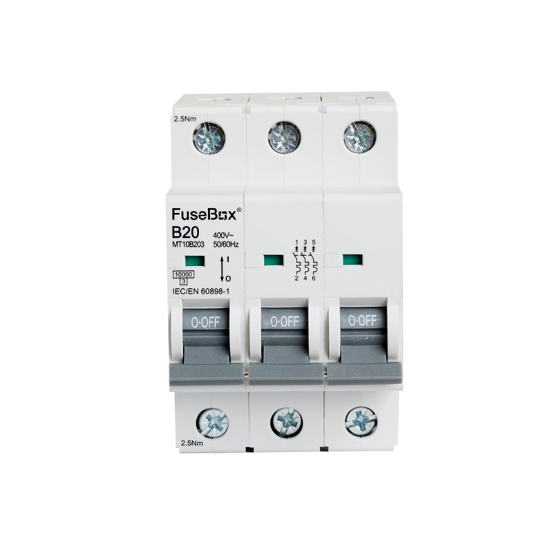 FuseBox MT10B203 MCB 20 Amp B Type 10kA 3 Pole