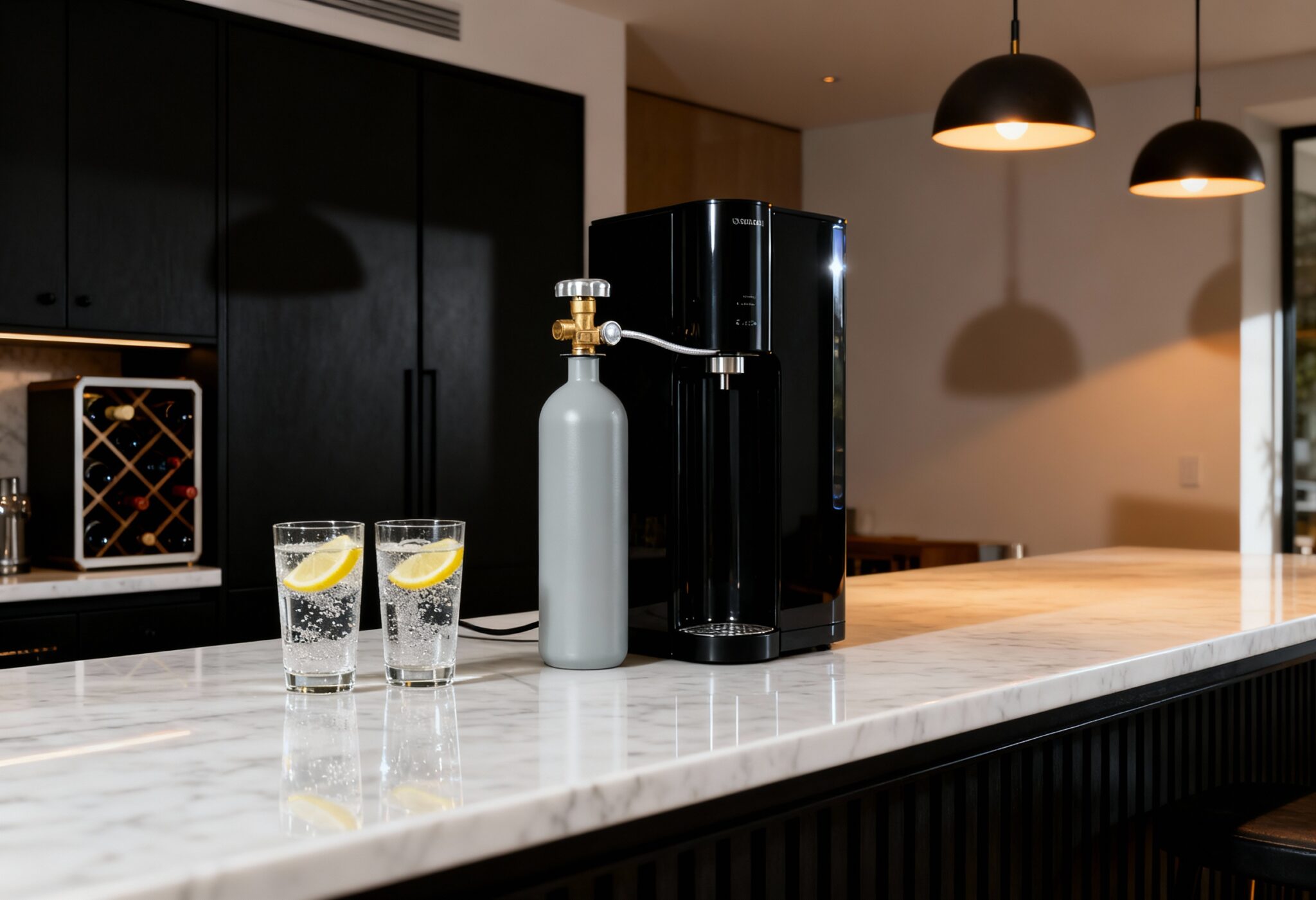 Gas for Home Bar
