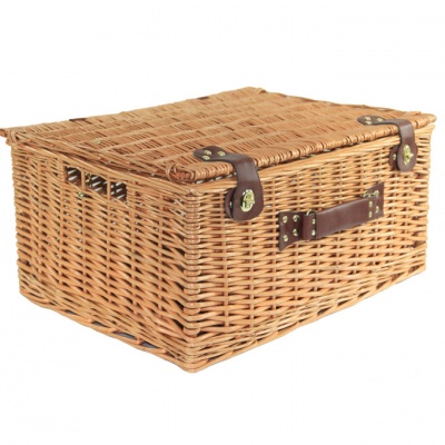 Superior NATURAL WICKER Hamper (21") 54x40x27cm - X-LARGE