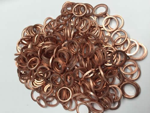 Copper Turned Washers