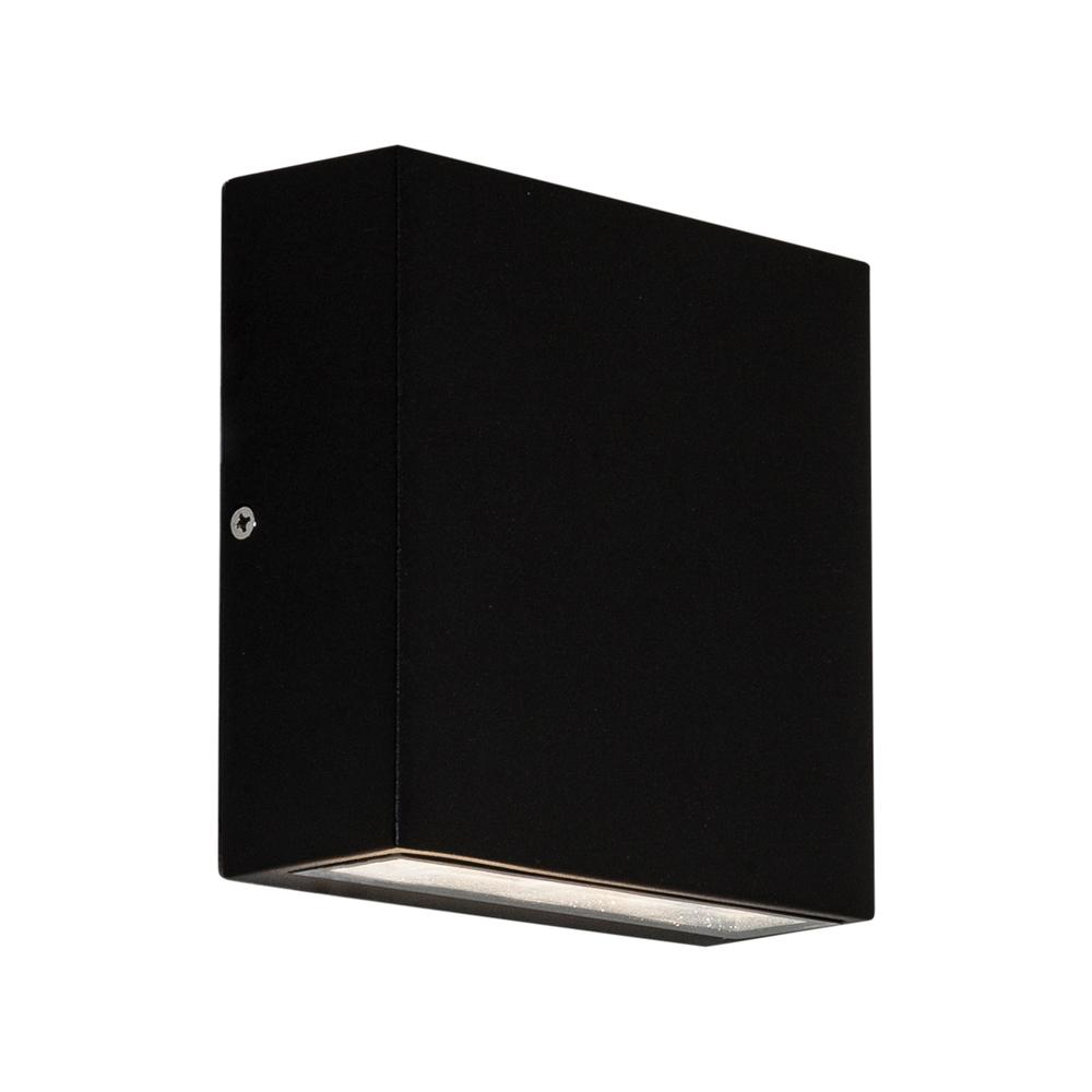 Astro Elis Single LED Textured Black Wall Light